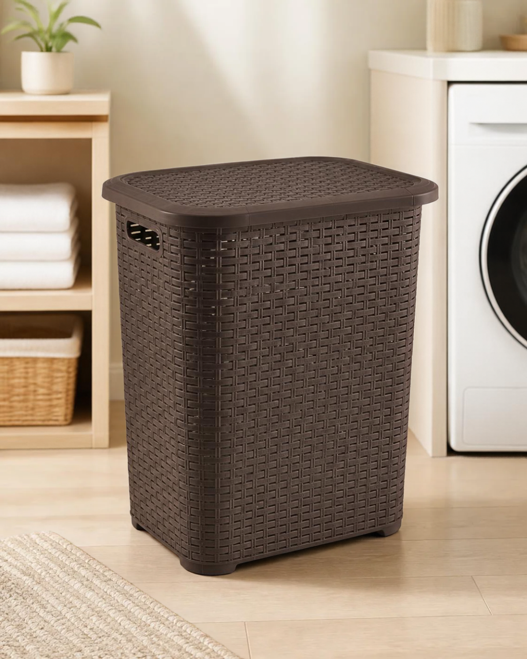Rattan Eco Small Laundry Basket