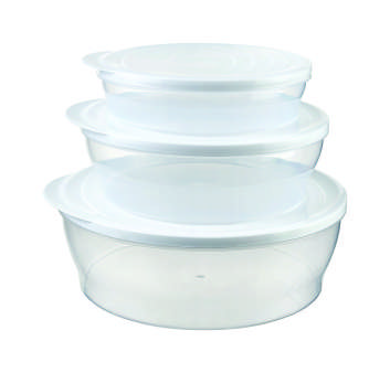 Polo Round Storage Box 3 Pcs Set