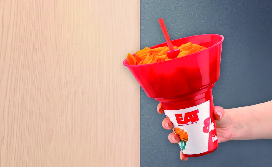 Drink Cup and Snack Holder 2in1