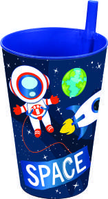 Patterned Cup with Pippette