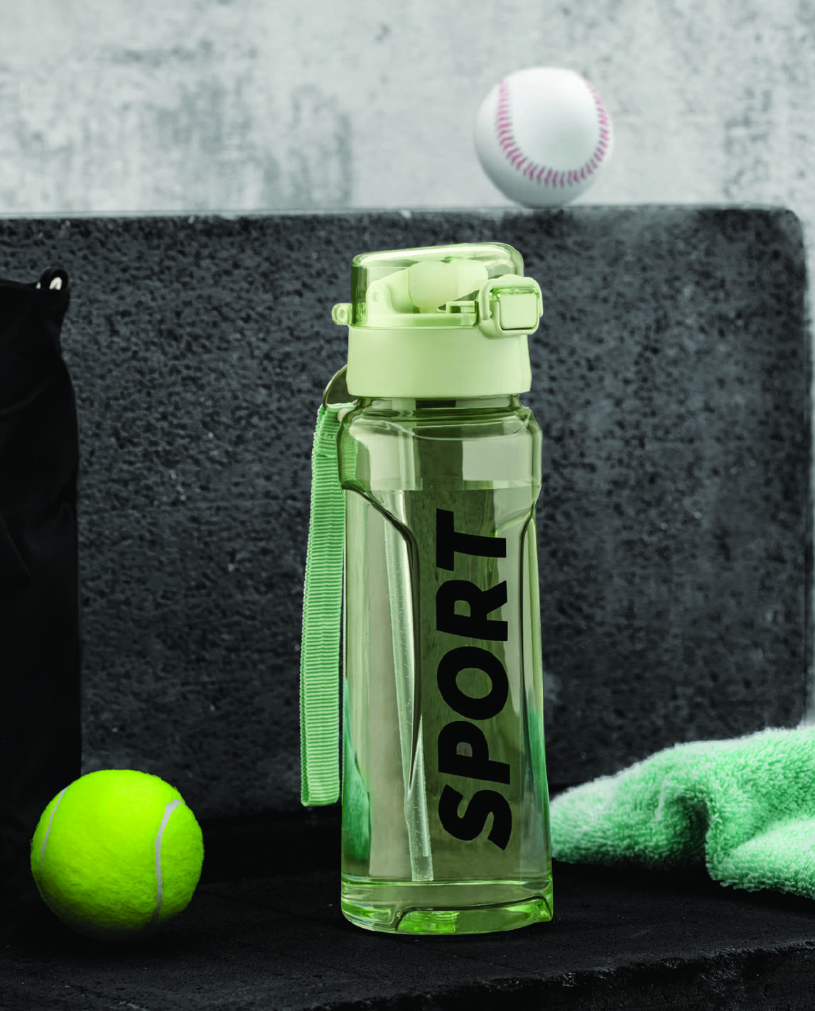 Solo Sport Water Bottle with Straw