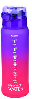 Double Color Soft Touch Solo Water Bottle