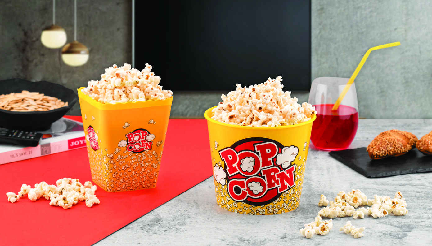 Pop Corn and Cips Bucket