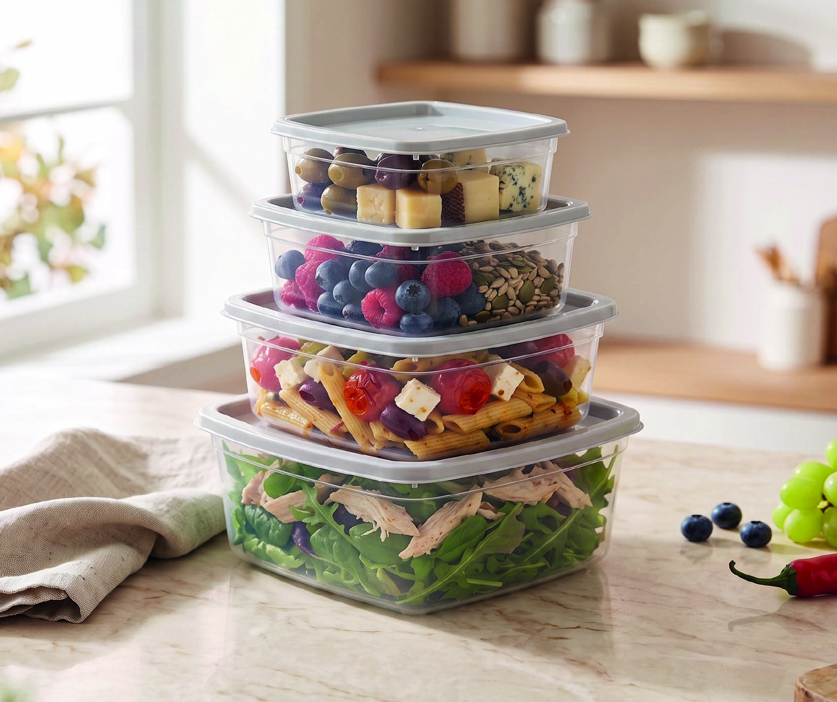 Pure Square Storage Box Set