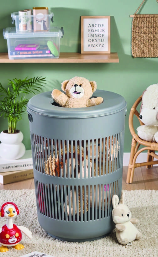 Solaro Round Laundry Hamper