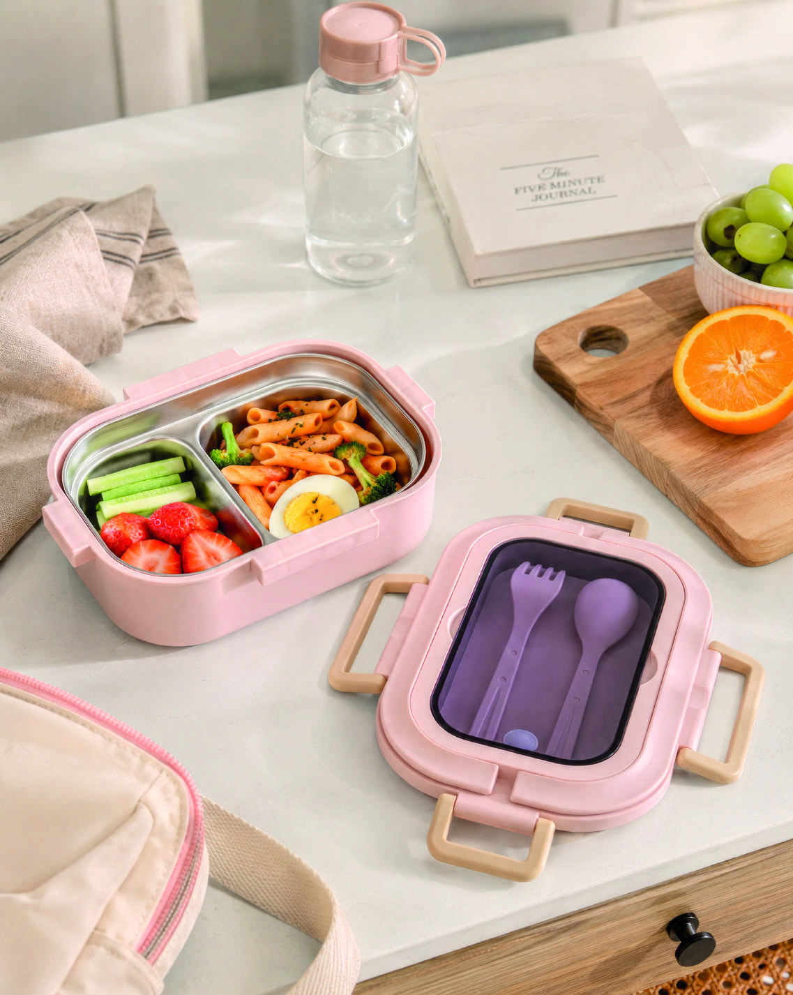 Steelcore Compartment Stainless Lunch Box